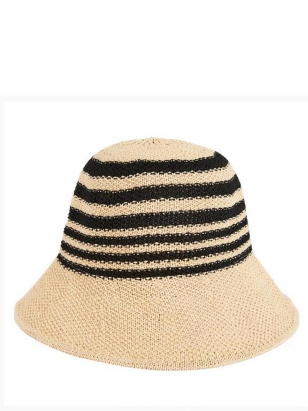 NWOT Summer & Rose Aria Bucket Hat w/ Stripes